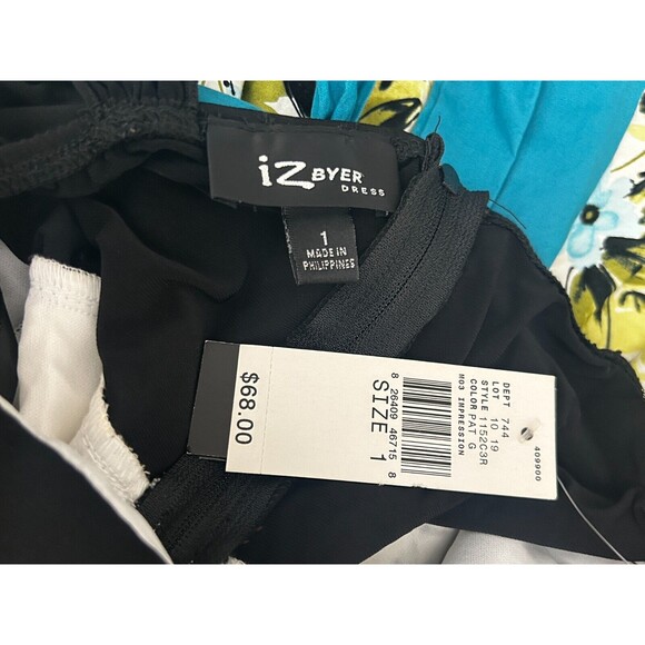 NWT Women's Cottagecore Meets Bodice Mid Dress Straps Tie Back‎ w/Slip Sz 1 - Picture 5 of 8